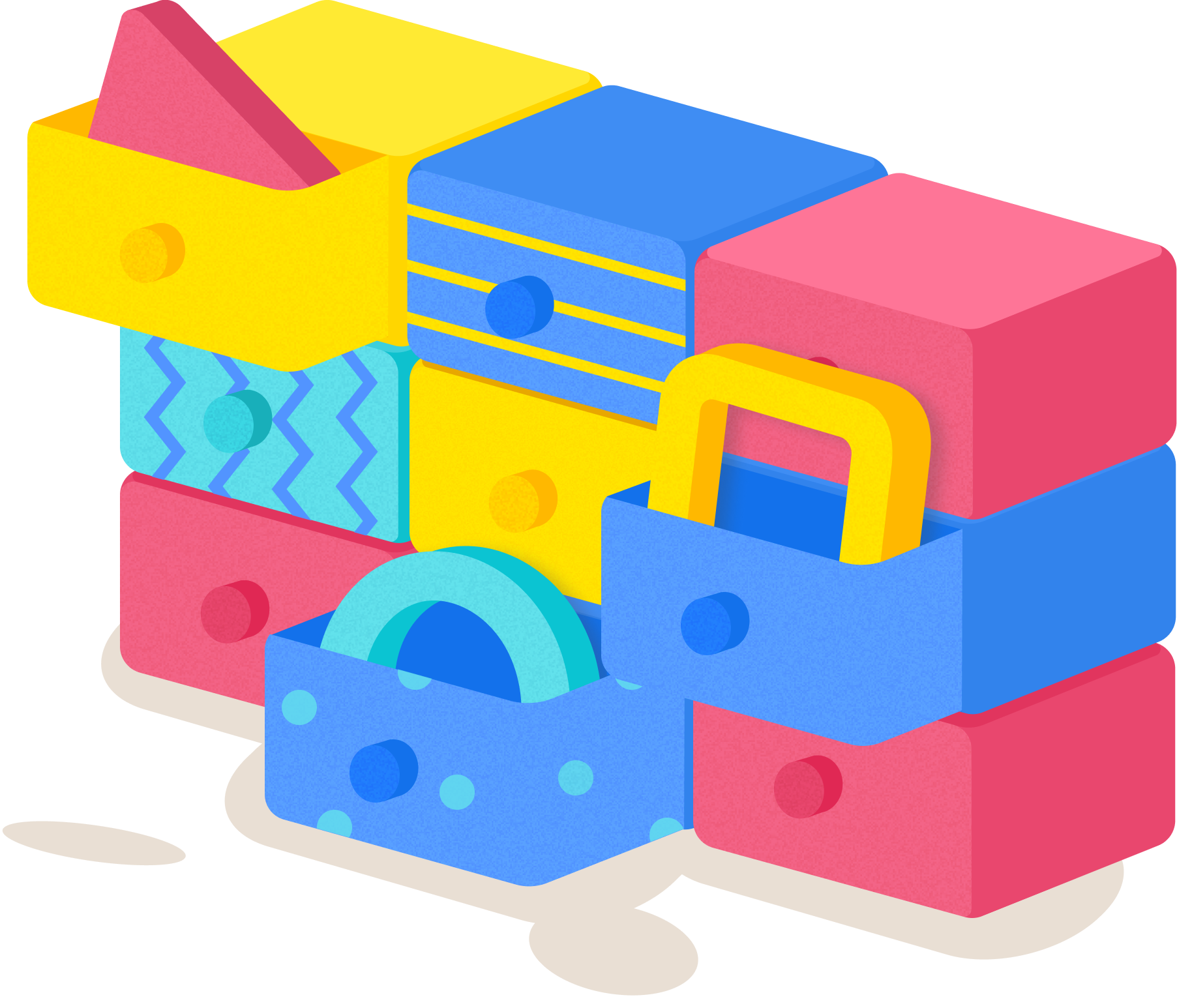 ブロックの画像